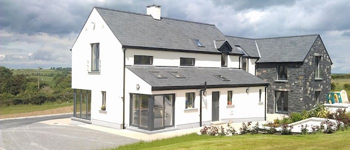 Outside view with entrance